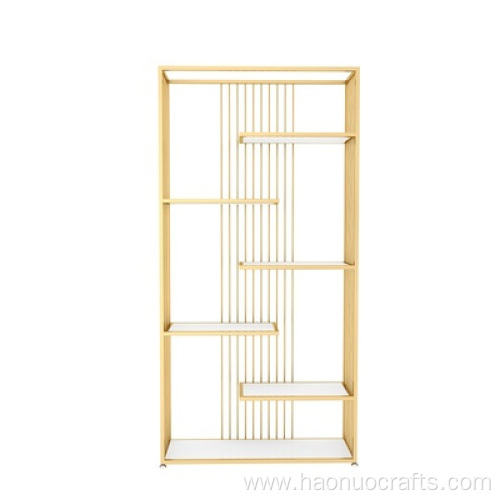 Light luxury shelf display bookshelf storage shelf